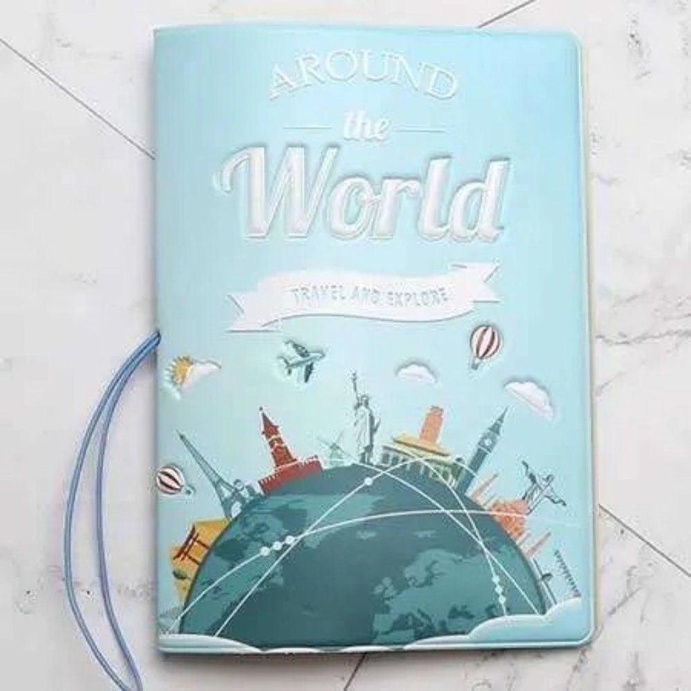 Around the World Travel Passport Case - Picture 2 of 7